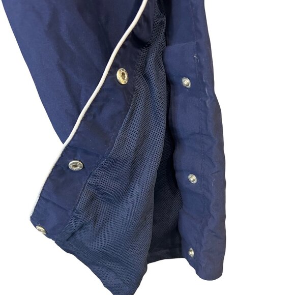 Reebok Boys Size 8 Breakaway Track Pants Snap Legs Elastic Waist Navy GUC - Picture 5 of 11